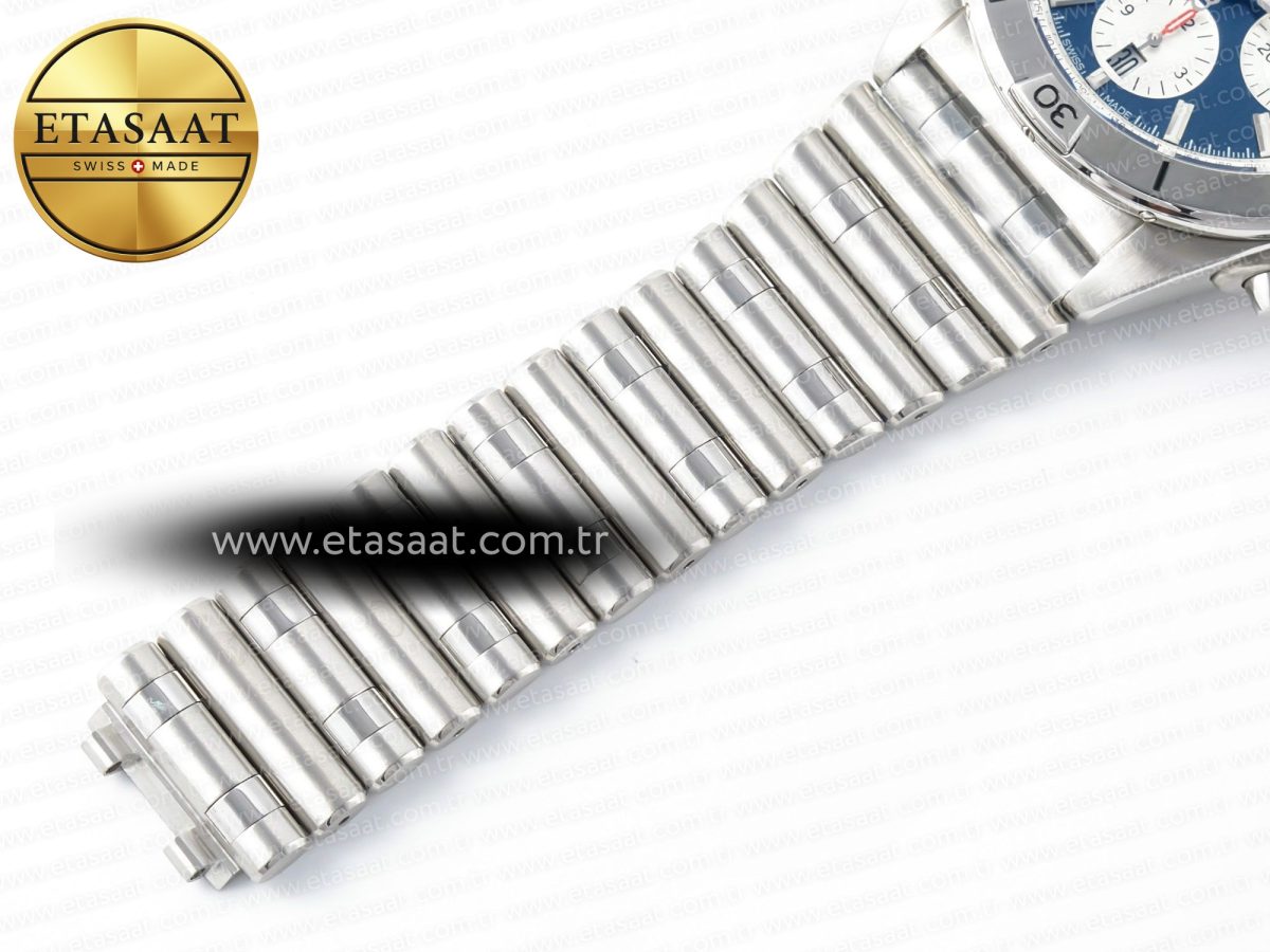 Breitling Chronomat B01 Ireland 42mm SS BLSF 1:1 Best Edition Green Dial on SS Bracelet A7750 - Görsel 33