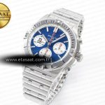 Breitling Chronomat B01 Italy 42mm SS BLSF 1:1 Best Edition Blue Dial on SS Bracelet A7750