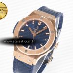 Hublot Classic Fusion Blue Gummy Leather Strap