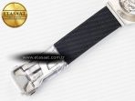 Hublot Classic Fusion 38mm SS JJF 1:1 Best Edition Black Dial on Black Gummy Leather Strap - Görsel 23