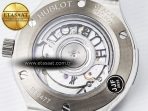 Hublot Classic Fusion 38mm SS JJF 1:1 Best Edition Gray Dial on Black Gummy Leather Strap - Görsel 19