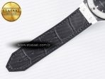 Hublot Classic Fusion 38mm SS JJF 1:1 Best Edition Gray Dial on Black Gummy Leather Strap - Görsel 21