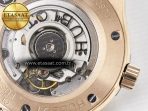 Hublot Classic Fusion 42mm RG JJF 1:1 Best Edition White Dial on Black Gummy Leather Strap - Görsel 20