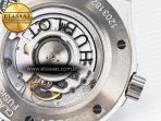 Hublot Classic Fusion 42mm SS JJF 1:1 Best Edition Gray Dial on Black Gummy Leather Strap - Görsel 20
