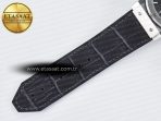 Hublot Classic Fusion 42mm SS JJF 1:1 Best Edition Gray Dial on Black Gummy Leather Strap - Görsel 21