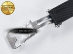 Hublot Classic Fusion 42mm SS JJF 1:1 Best Edition Gray Dial on Black Gummy Leather Strap - Görsel 24