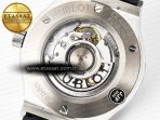 Hublot Classic Fusion 42mm SS JJF 1:1 Best Edition Green Dial on Green Gummy Leather Strap - Görsel 19
