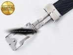Hublot Classic Fusion 42mm SS JJF 1:1 Best Edition White Dial on Black Gummy Leather Strap - Görsel 26
