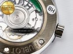 Hublot Classic Fusion Bang 42mm HBF 1:1 Best Edition Black Dial Diamonds Bezel on Black Rubber Strap A2892 - Görsel 20