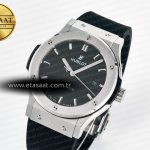 Hublot Classic Fusion Bang 42mm HBF 1:1 Best Edition Black Dial on Black Rubber Strap A2892