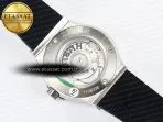 Hublot Classic Fusion Bang 42mm HBF 1:1 Best Edition Black Dial on Black Rubber Strap A2892 - Görsel 17