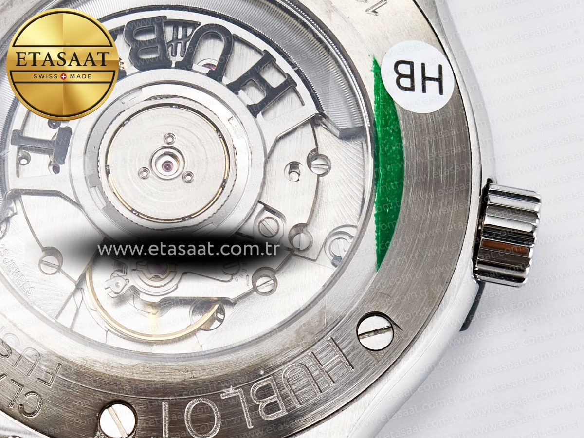Hublot Classic Fusion Bang 42mm HBF 1:1 Best Edition Black Dial on Black Rubber Strap A2892 - Görsel 20