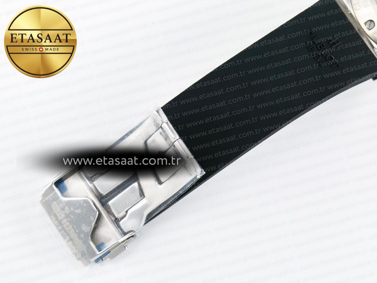 Hublot Classic Fusion Bang 42mm HBF 1:1 Best Edition Black Dial on Black Rubber Strap A2892 - Görsel 23