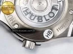 Hublot Classic Fusion Bang 42mm HBF 1:1 Best Edition Blue Dial Diamonds Bezel on Blue Leather Strap A2892 - Görsel 18