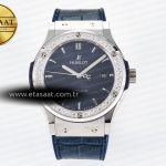 Hublot Classic Fusion Bang 42mm HBF Mavi Kadran A2892 Eta Saat - Görsel 3 - 1:1 Süper Klon Saat