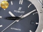Hublot Classic Fusion Bang 42mm HBF 1:1 Best Edition Blue Dial on Blue Leather Strap A2892 - Görsel 10