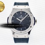 Hublot Classic Fusion Bang 42mm HBF Mavi Kadran A2892 S2 Eta Saat - Görsel 3 - 1:1 Süper Klon Saat