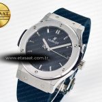 Hublot Classic Fusion Bang 42mm HBF 1:1 Best Edition Blue Dial on Blue Rubber Strap A2892