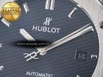 Hublot Classic Fusion Bang 42mm HBF 1:1 Best Edition Blue Dial on Blue Rubber Strap A2892 - Görsel 10