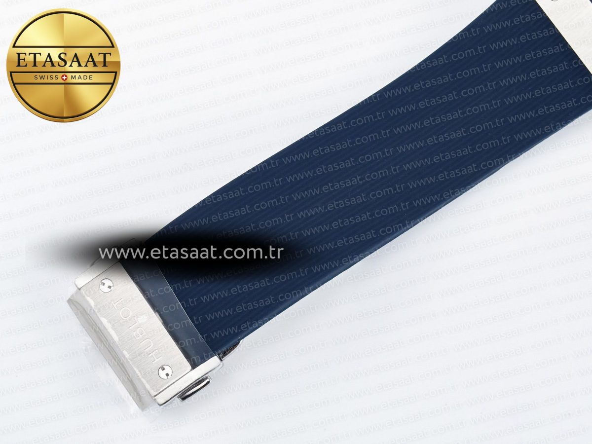 Hublot Classic Fusion Bang 42mm HBF 1:1 Best Edition Blue Dial on Blue Rubber Strap A2892 - Görsel 22