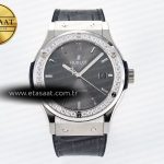 Hublot Classic Fusion Bang 42mm HBF Gri Kadran A2892 Eta Saat - Görsel 3 - 1:1 Süper Klon Saat