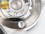 Hublot Classic Fusion Bang 42mm HBF 1:1 Best Edition Gray Dial Diamonds Bezel on Gray Rubber Strap A2892 - Görsel 19