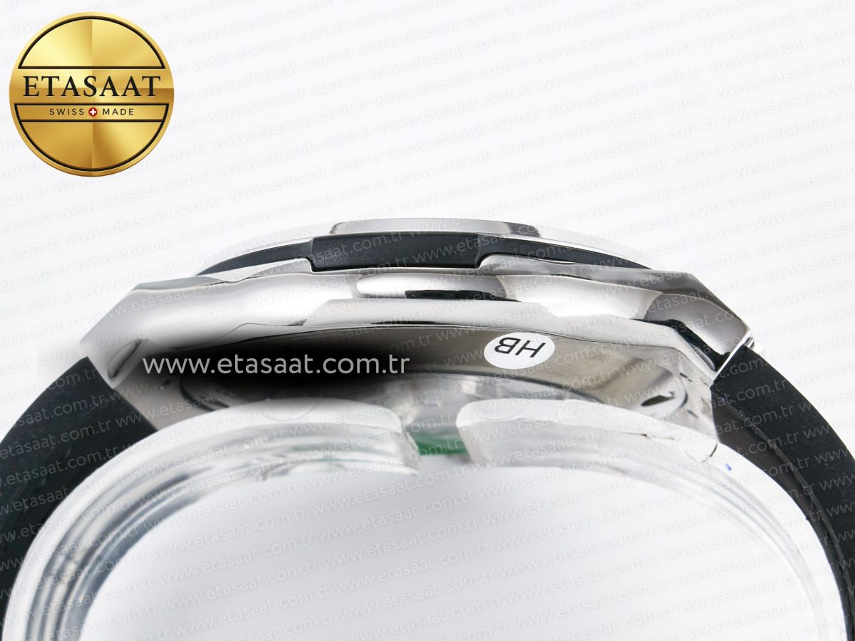 Hublot Classic Fusion Bang 42mm HBF 1:1 Best Edition Green Dial Diamonds Bezel on Green Leather Strap A2892 - Görsel 14