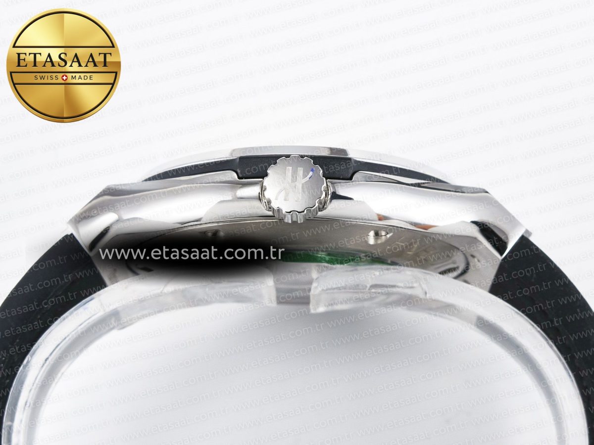 Hublot Classic Fusion Bang 42mm HBF 1:1 Best Edition Green Dial Diamonds Bezel on Green Leather Strap A2892 - Görsel 15