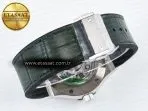Hublot Classic Fusion Bang 42mm HBF 1:1 Best Edition Green Dial Diamonds Bezel on Green Leather Strap A2892 - Görsel 16