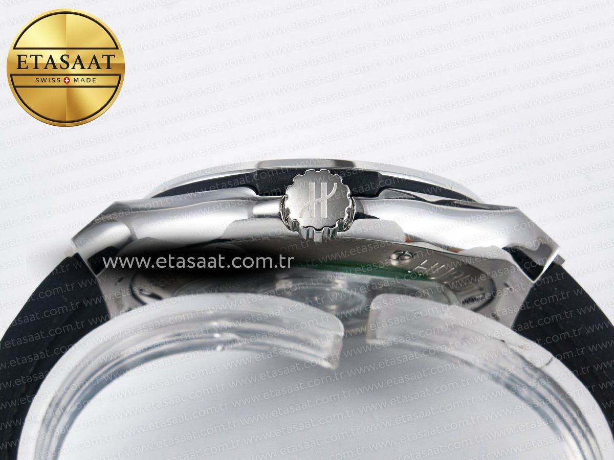 Hublot Classic Fusion Bang 42mm HBF 1:1 Best Edition Green Dial on Green Leather Strap A2892 - Görsel 15