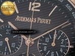 Audemars Piguet Code 11.59 Chrono 26393 RG APPF Best Edition Gray Dial on Black Nylon Strap A4401 - Görsel 11