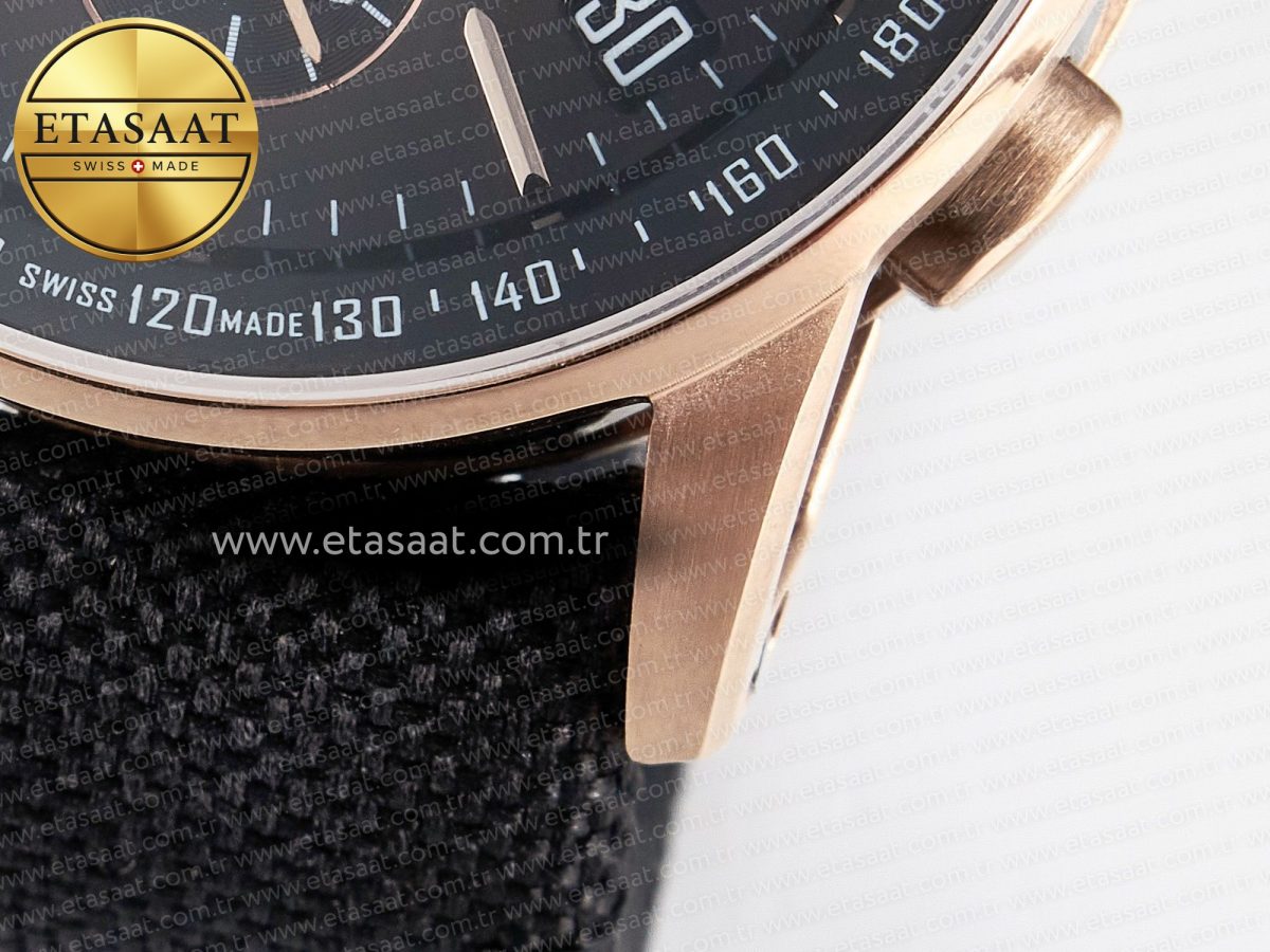 Audemars Piguet Code 11.59 Chrono 26393 RG APPF Best Edition Gray Dial on Black Nylon Strap A4401 - Görsel 14