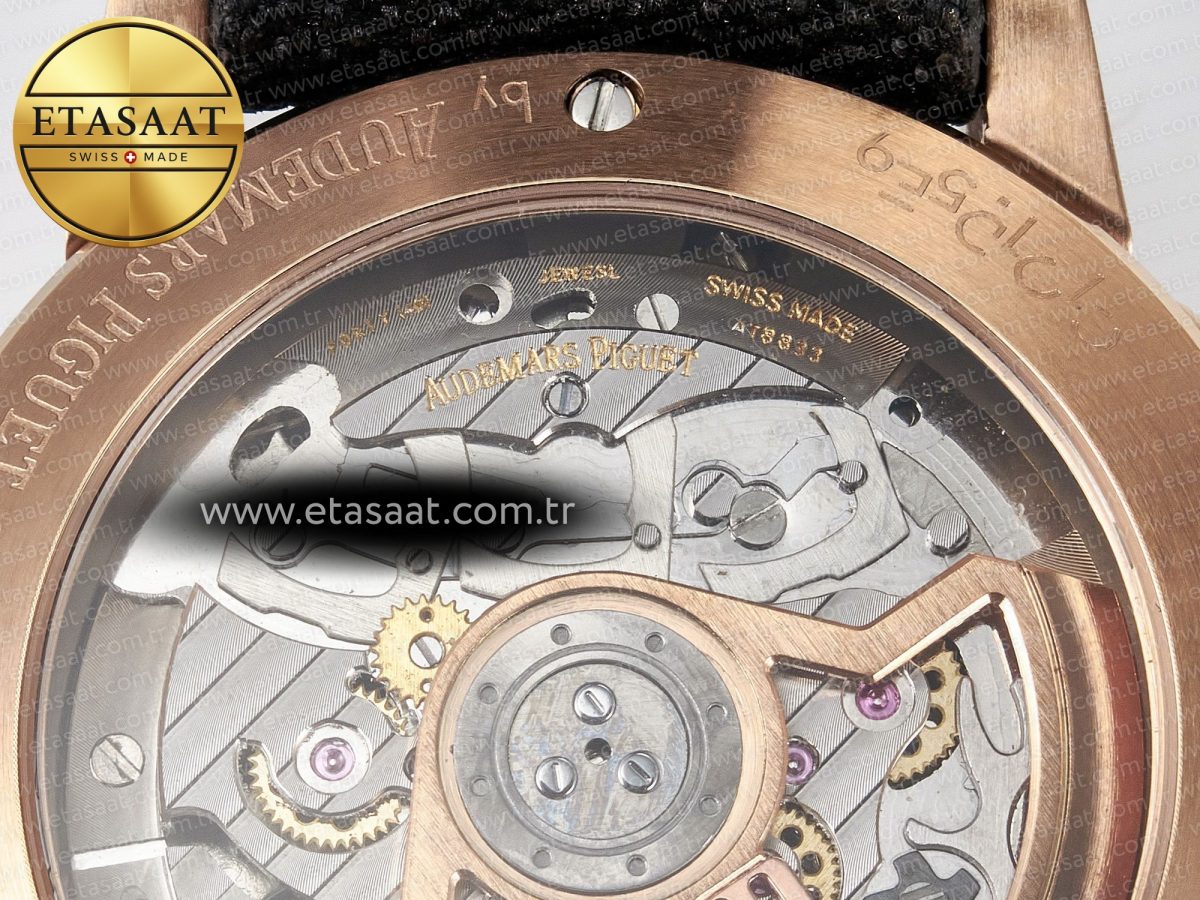 Audemars Piguet Code 11.59 Chrono 26393 RG APPF Best Edition Gray Dial on Black Nylon Strap A4401 - Görsel 21