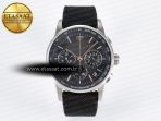 Audemars Piguet Code 11.59 Chrono 26393 SS APPF Best Edition Gray/RG Dial on Black Nylon Strap A4401 - Görsel 3