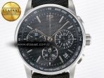 Audemars Piguet Code 11.59 Chrono 26393 SS APPF Best Edition Gray/RG Dial on Black Nylon Strap A4401 - Görsel 4
