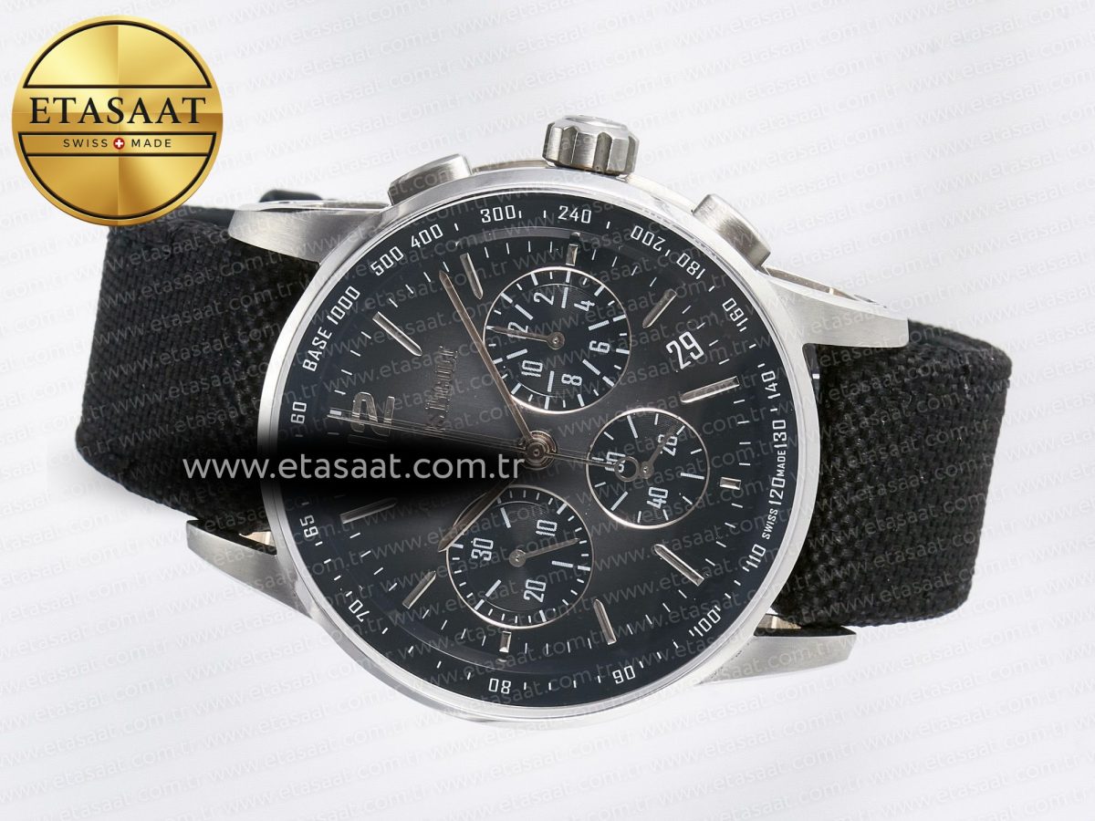Audemars Piguet Code 11.59 Chrono 26393 SS APPF Best Edition Gray/RG Dial on Black Nylon Strap A4401 - Görsel 9