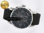 Audemars Piguet Code 11.59 Chrono 26393 SS APPF Best Edition Gray/RG Dial on Black Nylon Strap A4401 - Görsel 9