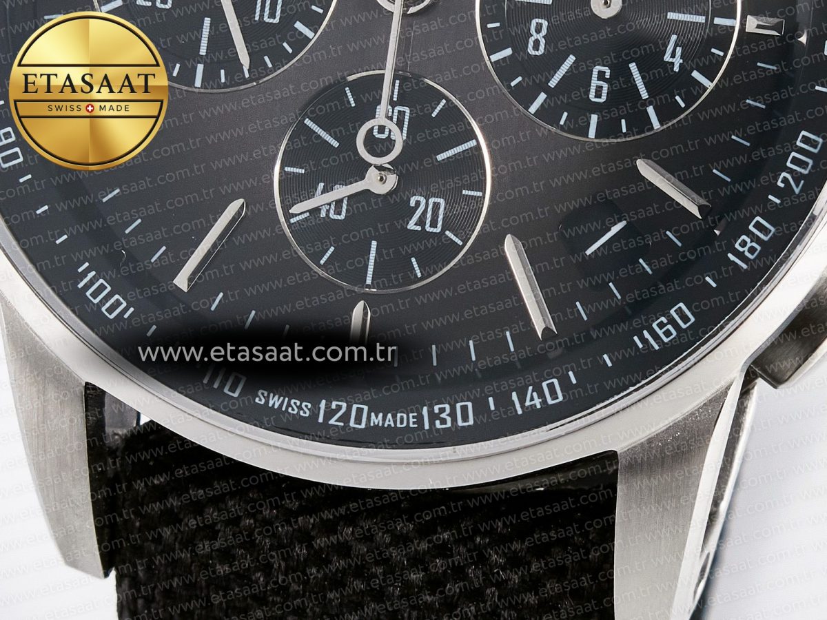 Audemars Piguet Code 11.59 Chrono 26393 SS APPF Best Edition Gray/SS Dial on Black Nylon Strap A4401 - Görsel 13