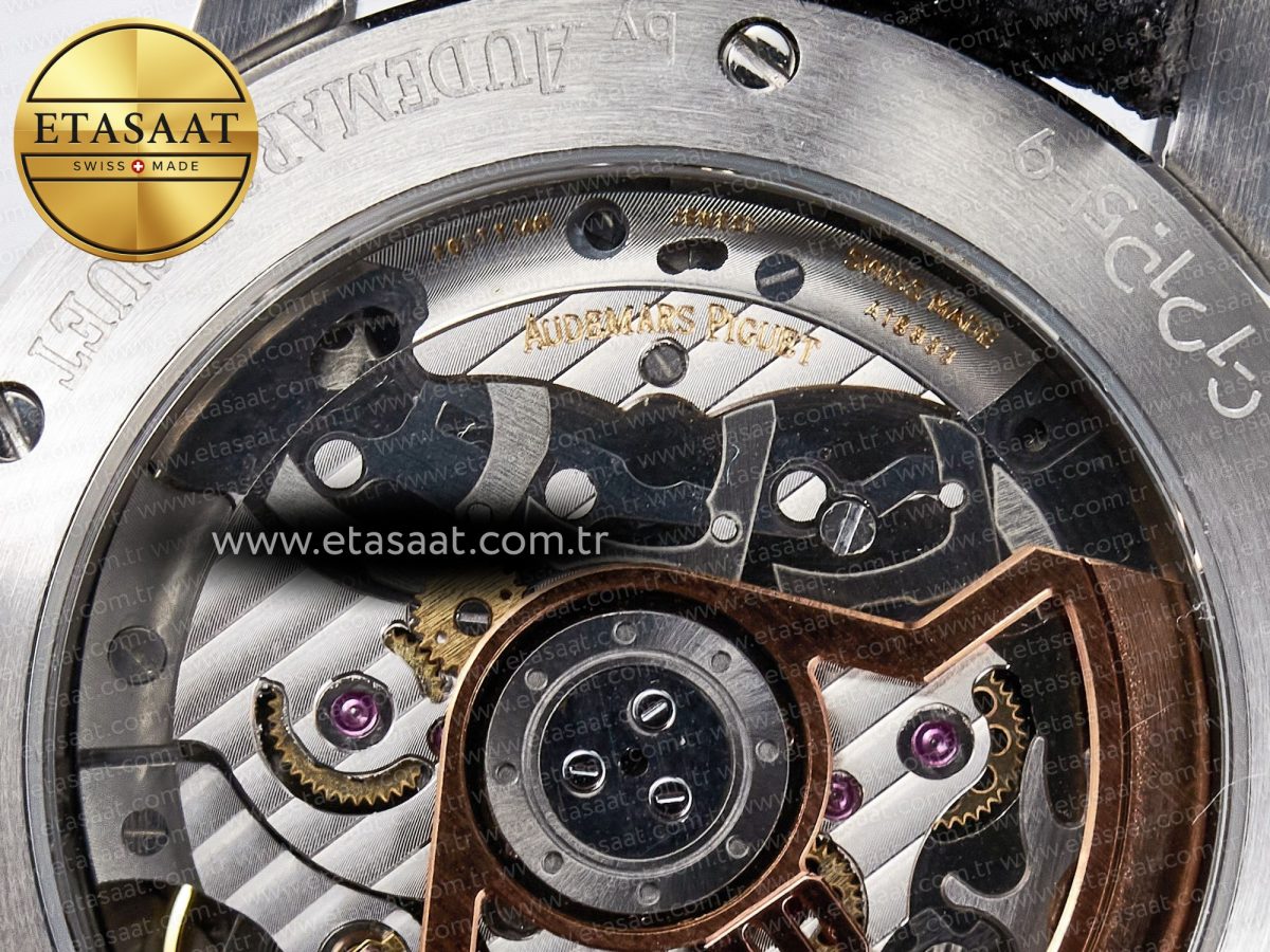 Audemars Piguet Code 11.59 Chrono 26393 SS APPF Best Edition Gray/SS Dial on Black Nylon Strap A4401 - Görsel 20