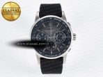 Audemars Piguet Code 11.59 Chrono 26393 SS APPF Best Edition Gray/SS Dial on Black Nylon Strap A4401 - Görsel 3