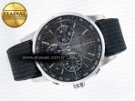 Audemars Piguet Code 11.59 Chrono 26393 SS APPF Best Edition Gray/SS Dial on Black Nylon Strap A4401 - Görsel 8
