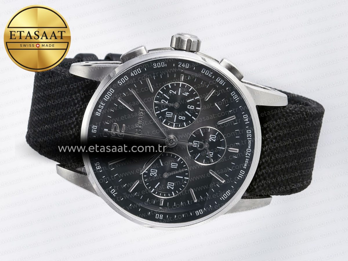 Audemars Piguet Code 11.59 Chrono 26393 SS APPF Best Edition Gray/SS Dial on Black Nylon Strap A4401 - Görsel 9