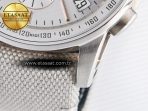 Audemars Piguet Code 11.59 Chrono 26393 SS APPF Best Edition Silver Dial on White Nylon Strap A4401 - Görsel 14