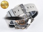 Audemars Piguet Code 11.59 Chrono 26393 SS APPF Best Edition Silver Dial on White Nylon Strap A4401 - Görsel 17