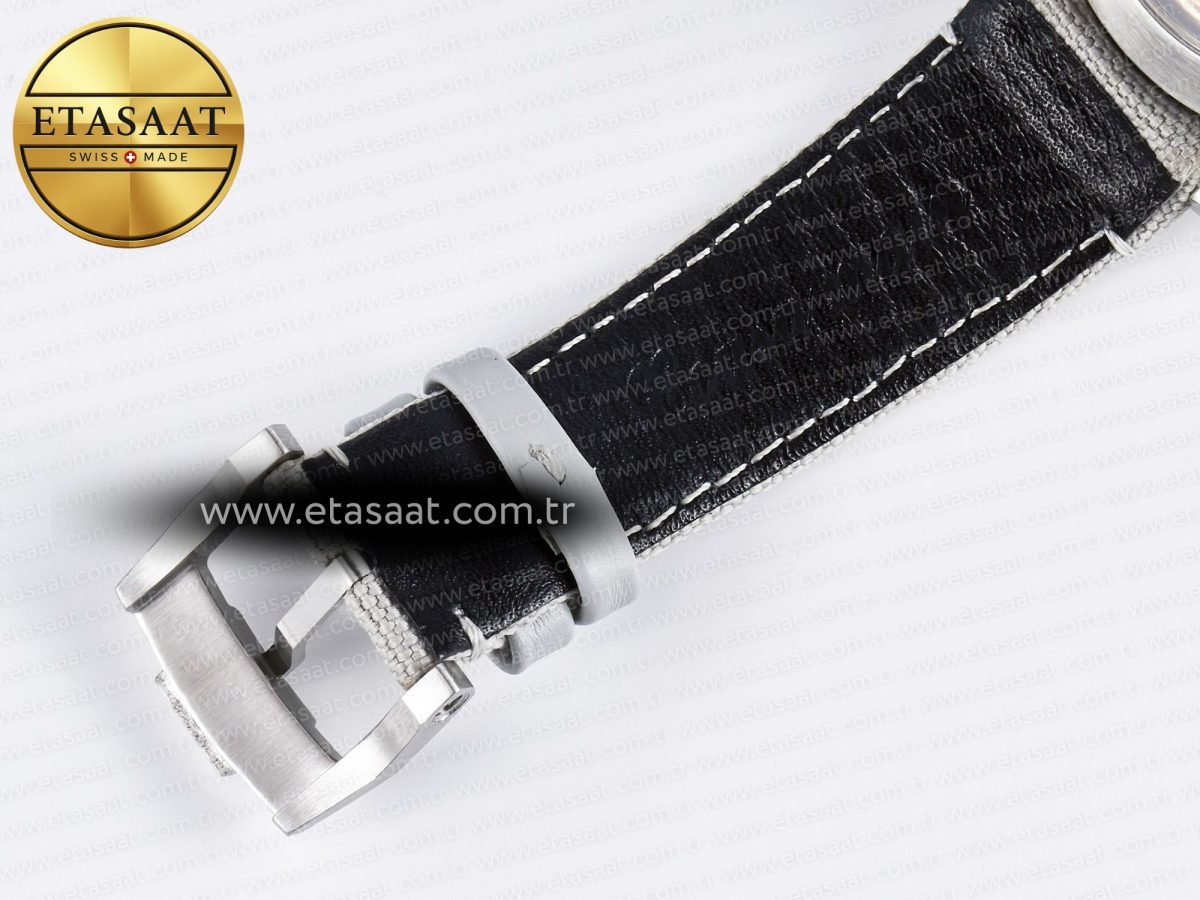 Audemars Piguet Code 11.59 Chrono 26393 SS APPF Best Edition Silver Dial on White Nylon Strap A4401 - Görsel 24