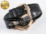 Audemars Piguet CODE 11.59 Tourbillon 26600 RG APPF Best Edition Black Dial on Black Leather Strap A2948 - Görsel 15