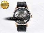 Audemars Piguet CODE 11.59 Tourbillon 26600 RG APPF Best Edition Black Dial on Black Leather Strap A2948 - Görsel 3