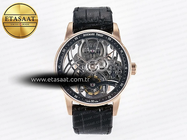 Audemars Piguet Code 11.59 Tourbillon 26600 RG Appf A2948 Eta Saat - Görsel 3 - 1:1 Süper Klon Saat