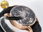 Audemars Piguet CODE 11.59 Tourbillon 26600 RG APPF Best Edition Black Dial on Black Leather Strap A2948 - Görsel 7
