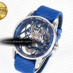 Audemars Piguet CODE 11.59 Tourbillon 26600 SS APPF Best Edition Blue Dial on Blue Nylon Strap A2948